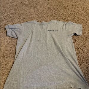 Salt Life Light Gray Short Sleeve Tee